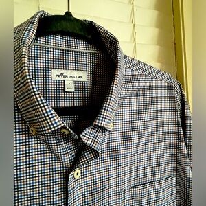 Peter Millar Button Down LS Large